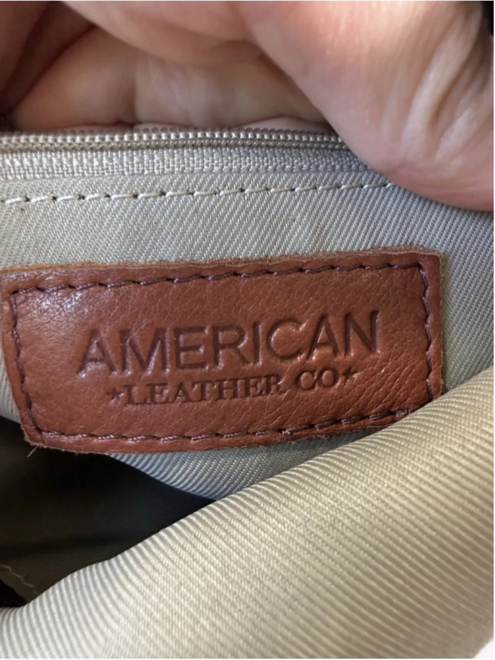 American Leather Co Carrie Hobo Shoulder Bag